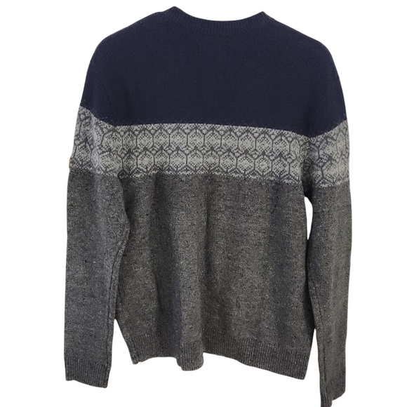 Royal Robbins Wool Blend Nordic Sweater L Gray - Picture 3 of 13